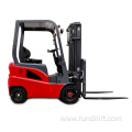 Reinforced four-wheeled electric forklift small